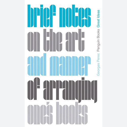 کتاب Brief Notes on the Art and Manner of Arranging One's Books اثر ژرژ پرک | نشر دیابوک