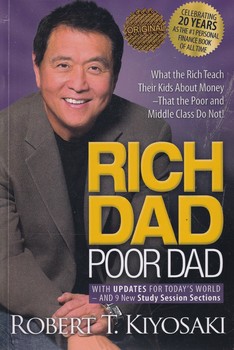 RICH DAD POOR DAD پدر پولدار پدر بی پول ما نوشته رابرت کیوساکی انتشارات زبان ما